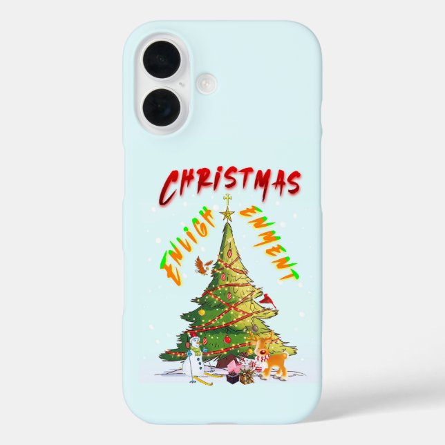 Christmas Enlightenment Case-Mate iPhone Case (Back)