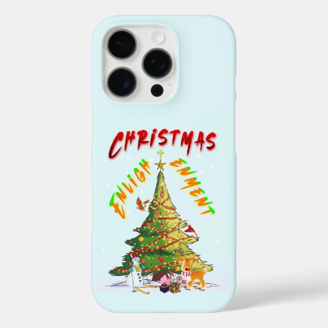 Christmas Enlightenment Case-Mate iPhone Case (Back)