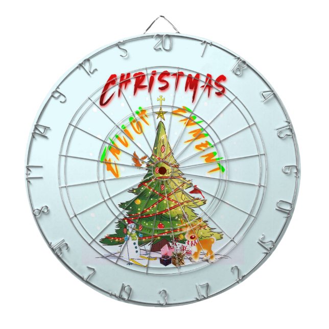 Christmas Enlightenment Dartboard (Front)