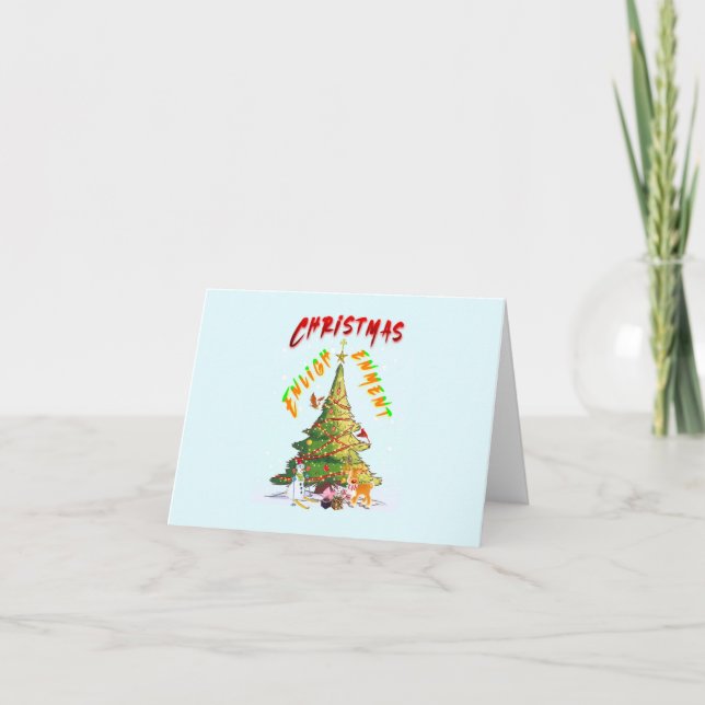 Christmas Enlightenment Holiday Card (Front)