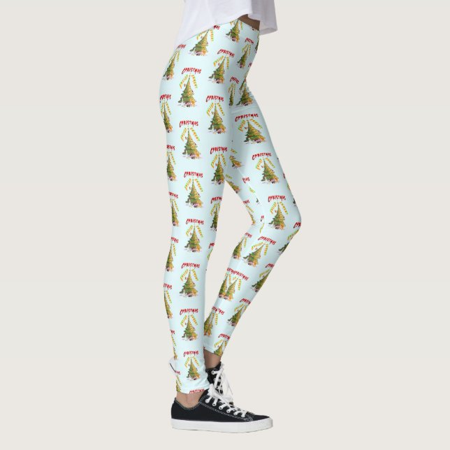 Christmas Enlightenment Leggings (Right)