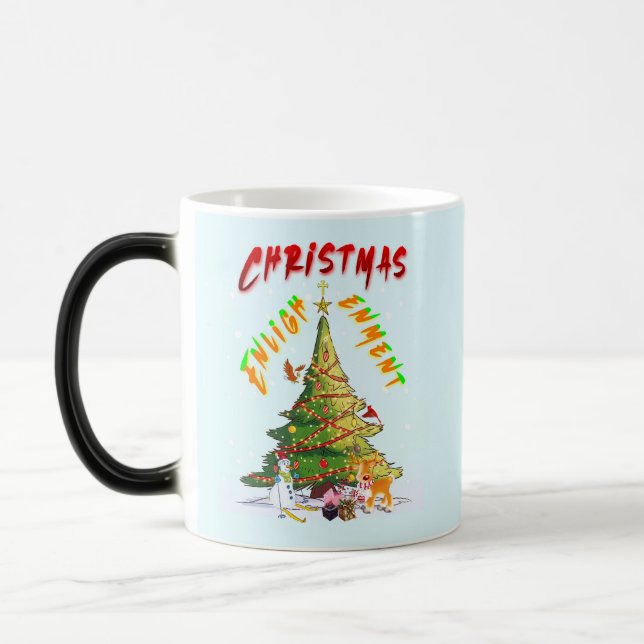 Christmas Enlightenment Magic Mug (Left)