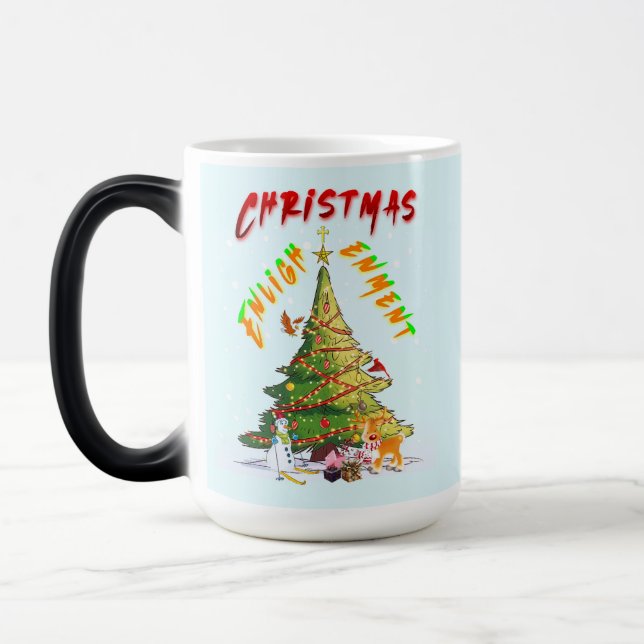 Christmas Enlightenment Magic Mug (Left)