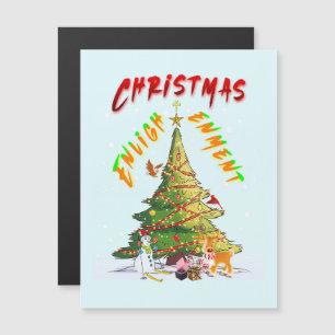 Christmas Enlightenment Magnetic Invitation