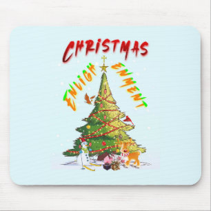 Christmas Enlightenment Mouse Pad