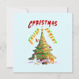 Christmas Enlightenment Thank You Card