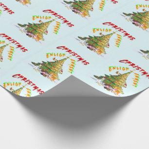 Christmas Enlightenment Wrapping Paper