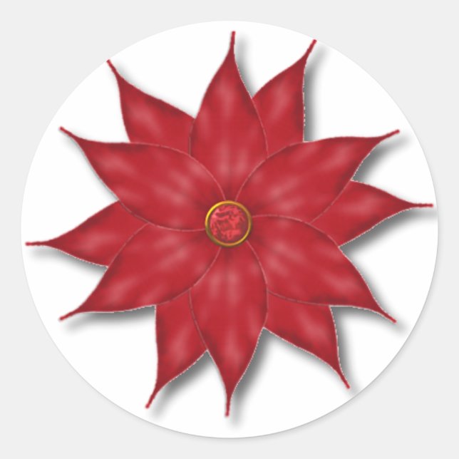 Christmas Envelope Sticker Seals (Front)