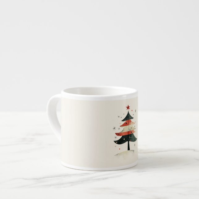Christmas  espresso cup (Front Left)