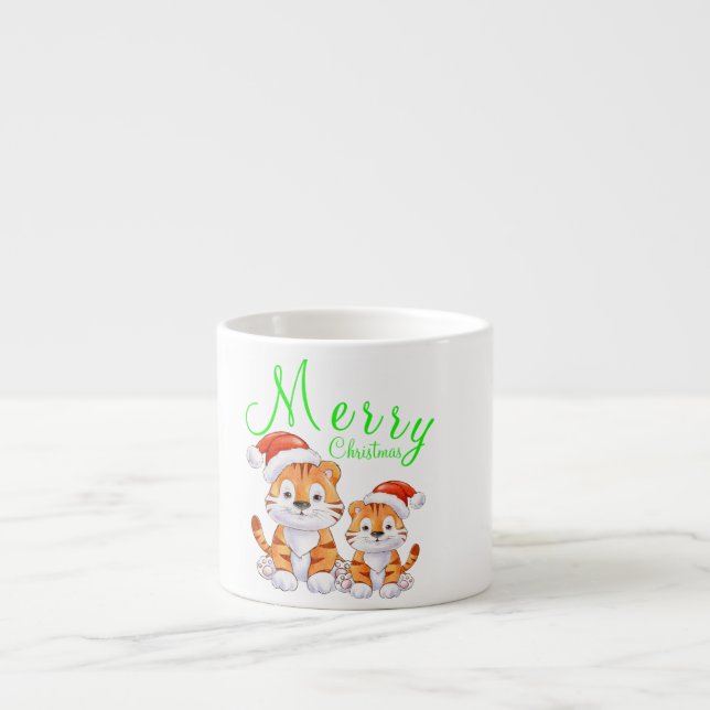 Christmas  espresso cup (Front)