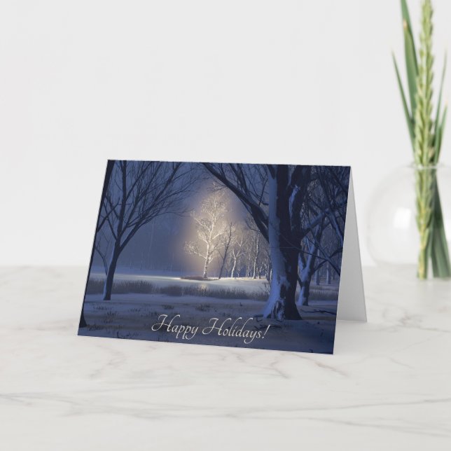 Christmas Ethereal Holiday Card (Front)