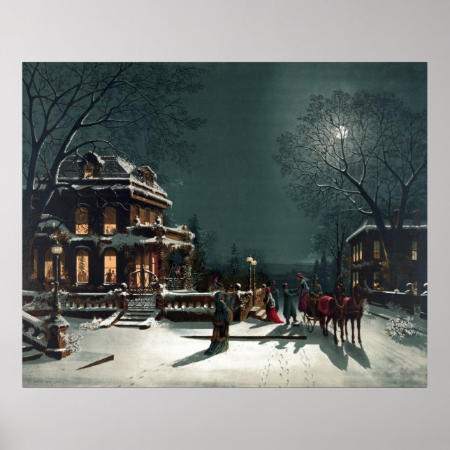 Christmas Eve 1880 Poster (Front)