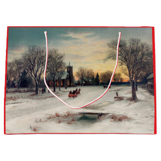 CHRISTMAS EVE (1885) BY W.C. BAUER GIFT BAG