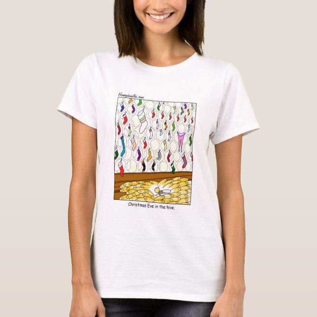 Christmas Eve in the Hive (colour) - T-Shirt (Front)