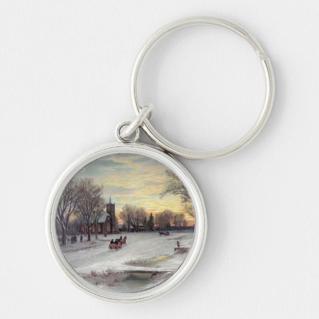 Christmas Eve Keychain (Front)