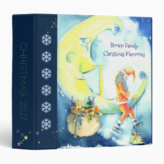Christmas Eve Santa Family Photo Book Binder