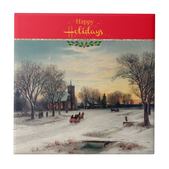 Christmas Eve Tile (Front)