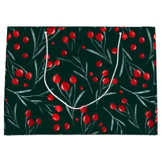 Christmas Eve - traditional christmas packaging Large Gift Bag