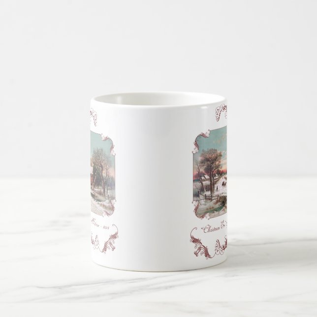 Christmas Eve Victorian Mug (Center)