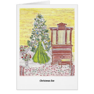 Christmas Eve with Matisse card#1