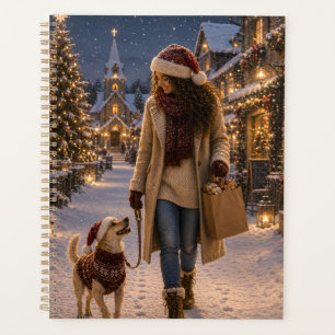 Christmas Evening Walk with Lina Planner