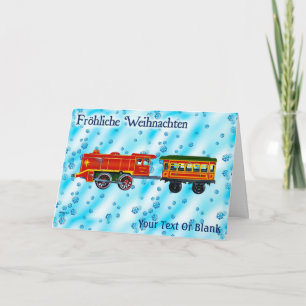 Christmas Express - Fröhliche Weihnachten Card