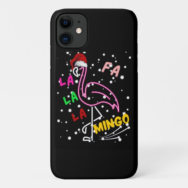Christmas Fa la la la mingo Essential Case-Mate iPhone Case (Back)