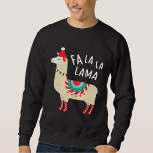 Christmas Fa La La Llama Alpaca Sweatshirt