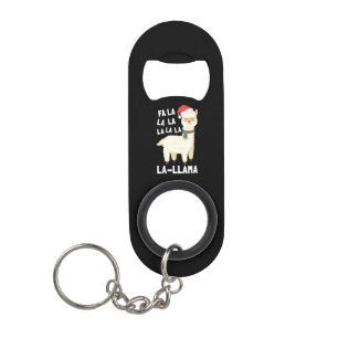 Christmas Fa La Llama Essential Keychain Bottle Opener