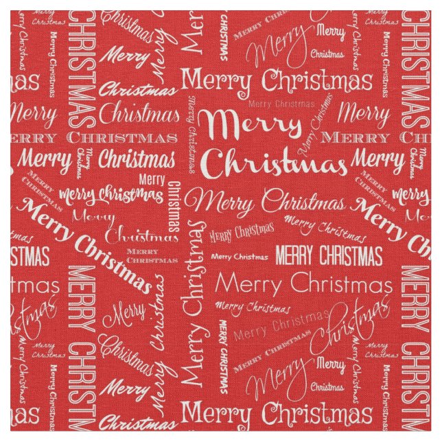 Christmas Fabric (Close Up)