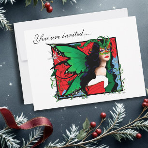 Christmas Fae Invitation