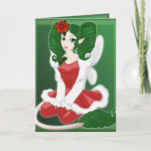 Christmas Faerie Card