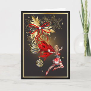 Christmas Faerie Card