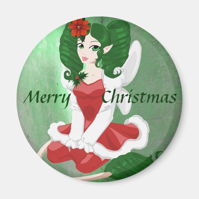 Christmas Faerie Magnet (Front)