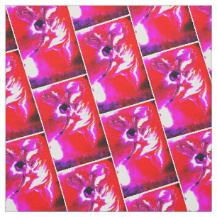 Christmas fairies fabric