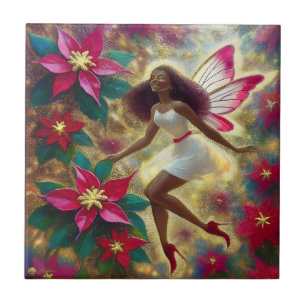 Christmas Fairy Collection - Auburn Natural Hair Tile