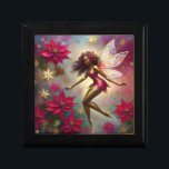 Christmas Fairy Collection - Brown Natural Hair Gift Box<br><div class="desc">A Collection of Christmas Fairies in a variety of hair and skin colours.</div>
