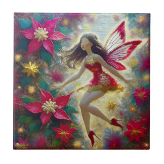Christmas Fairy Collection - Dark Brown Hair Tile