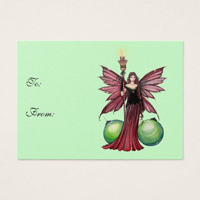 Christmas Fairy Gift Tags (Front)