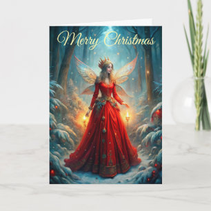 Christmas Fairy Holiday Card