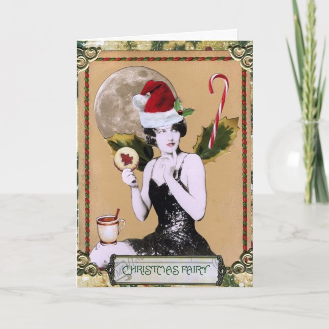 Christmas Fairy Holiday Card (Front)