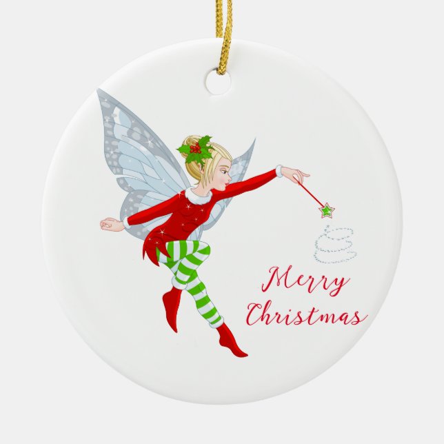 Christmas Fairy Ornament (Front)