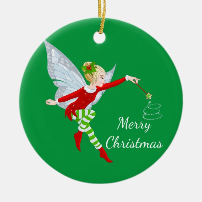 Christmas Fairy Ornament (Front)