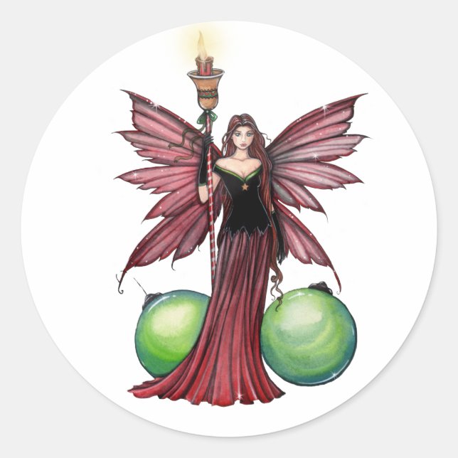 Christmas Fairy Stickers (Front)