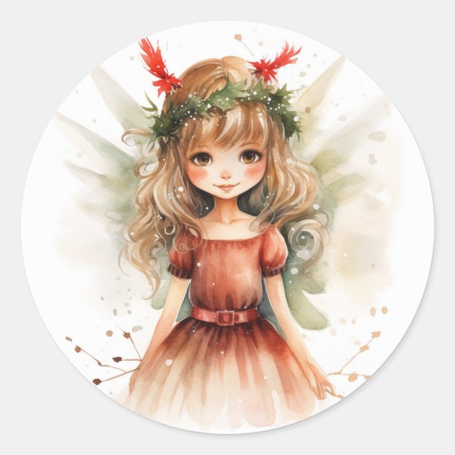Christmas Fairy Stickers (Front)