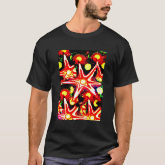 Christmas falling stars festive T-Shirt