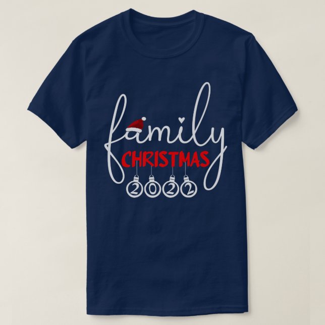 Christmas Family 2022 Premium  T-Shirt (Design Front)