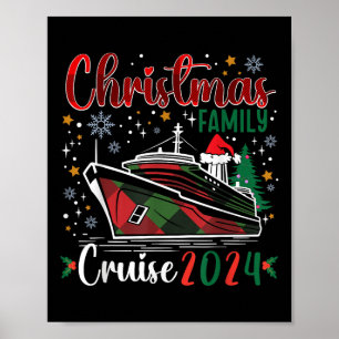 Christmas Family Cruise 2024 Cruisemas Vacation Bo Poster