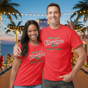 Christmas Family Cruise Personalize T-Shirt