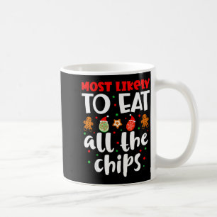 Christmas Family Cute Funny Most Likely To Eat All Coffee Mug